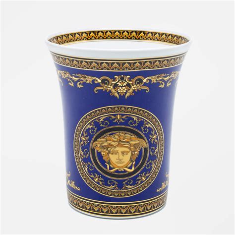 blaue glasvase rosenthal versace|Rosenthal Collection: luxury home decor .